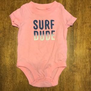 Surf dude onesie by Carter's